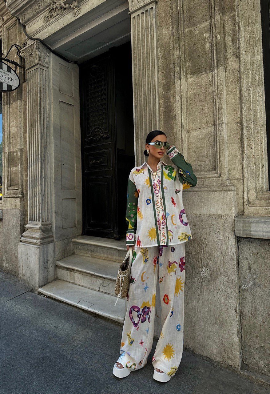 Ensemble Chemise et Pantalon été - Fenomen Paris