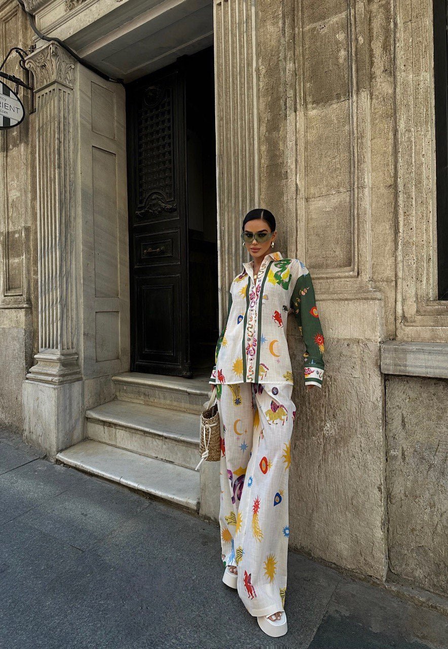 Ensemble Chemise et Pantalon été - Fenomen Paris